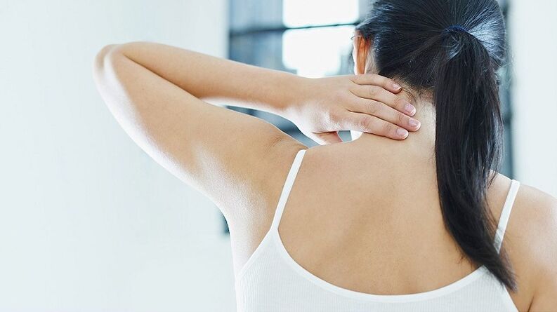 manifestations de l'ostéochondrose cervicale